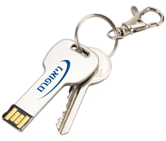 דיסקונקי בצורת מפתח מחזיק מפתחות
